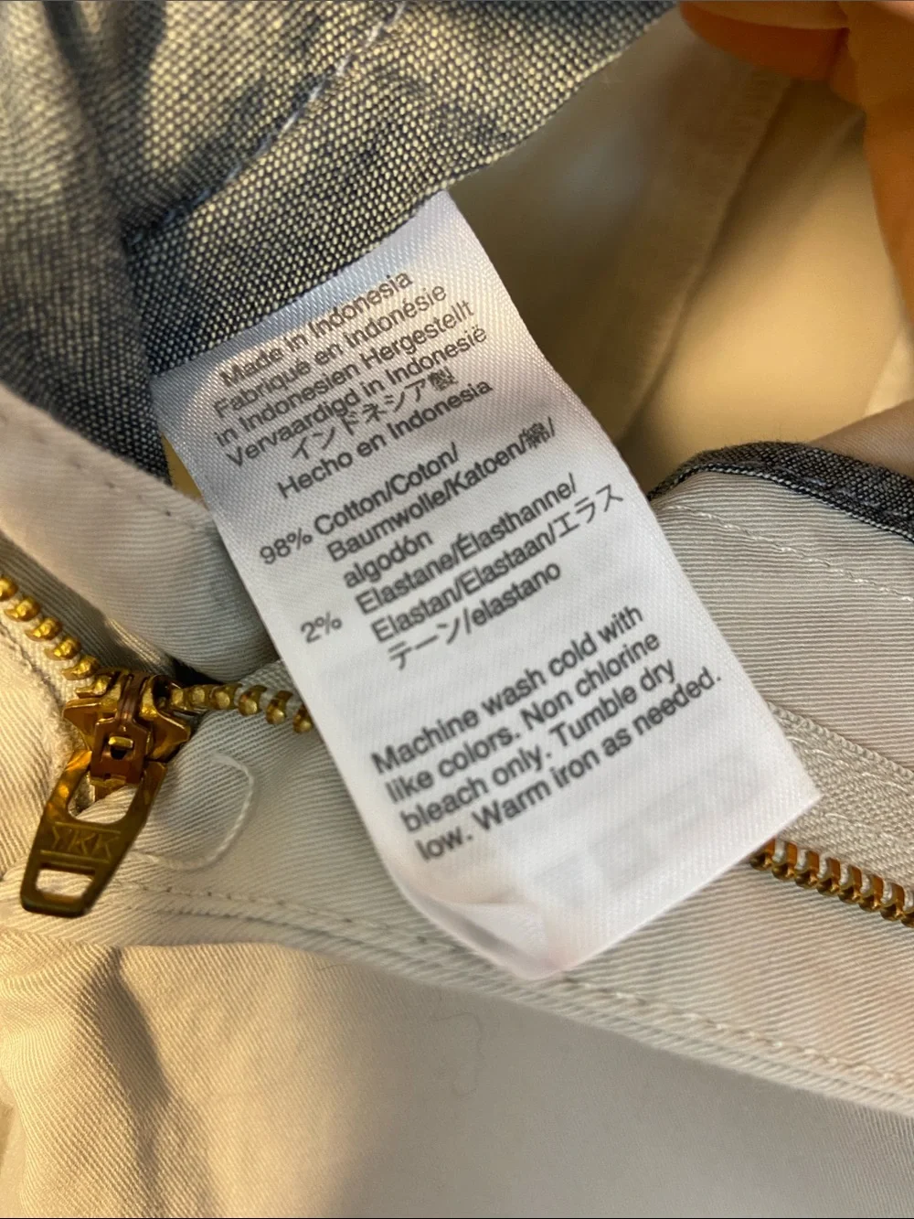J. Crew White Flat Front Cotton Chino Shorts
